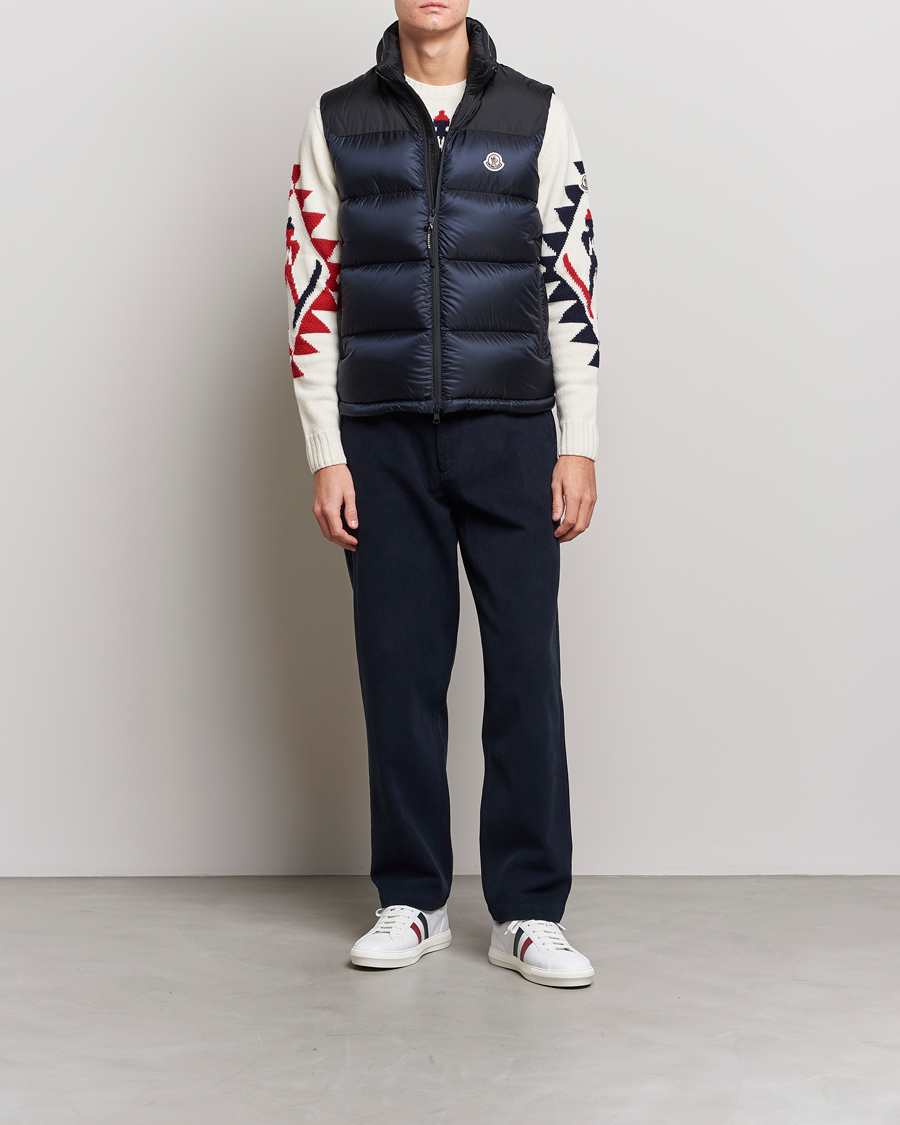 Herre | Jakker | Moncler | Ophrys Down Vest Black/Navy