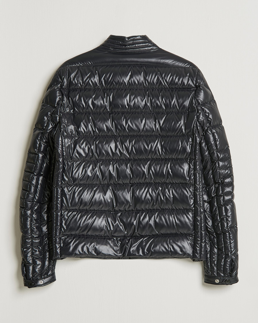 Herre | Jakker | Moncler | Berriat Biker Down Jacket Black