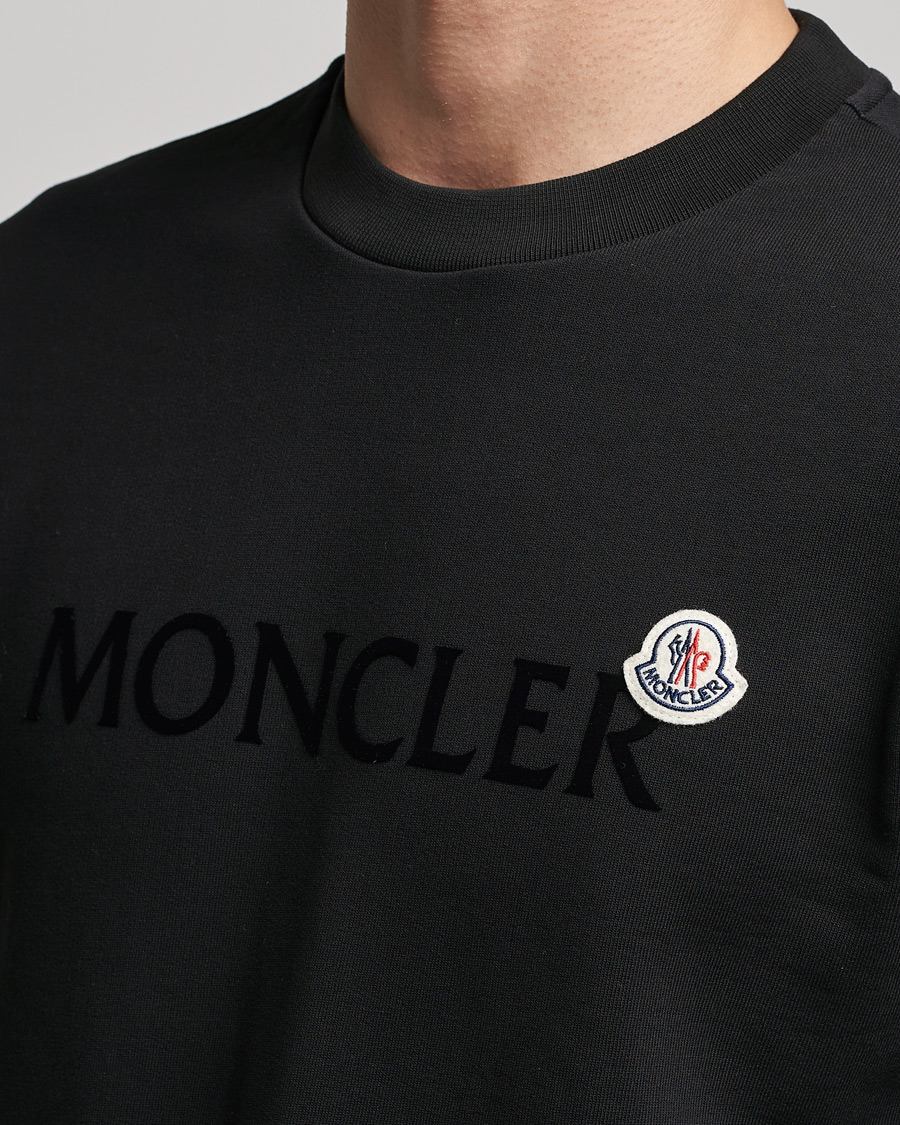 Herre | Trøjer | Moncler | Logo Patch Sweatshirt Black