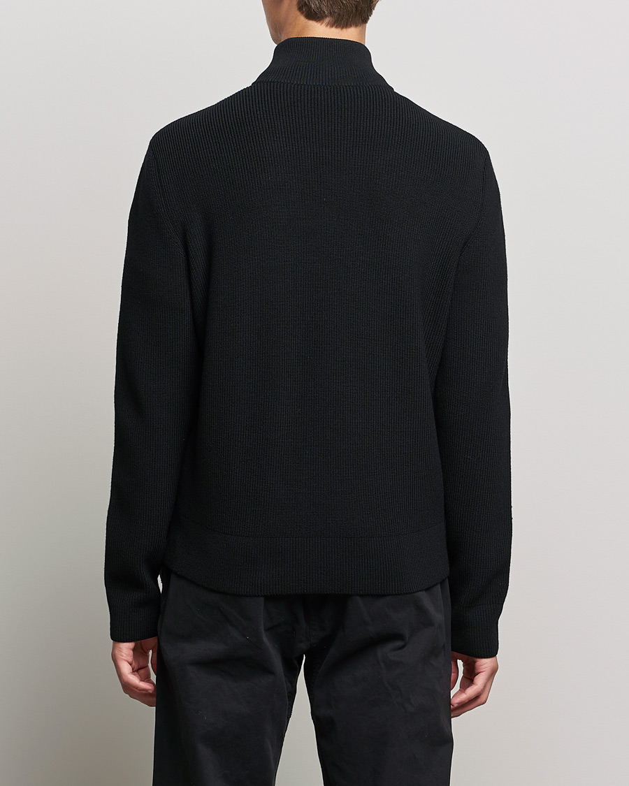 Herre | Trøjer | Moncler | Zip Down Cardigan Black