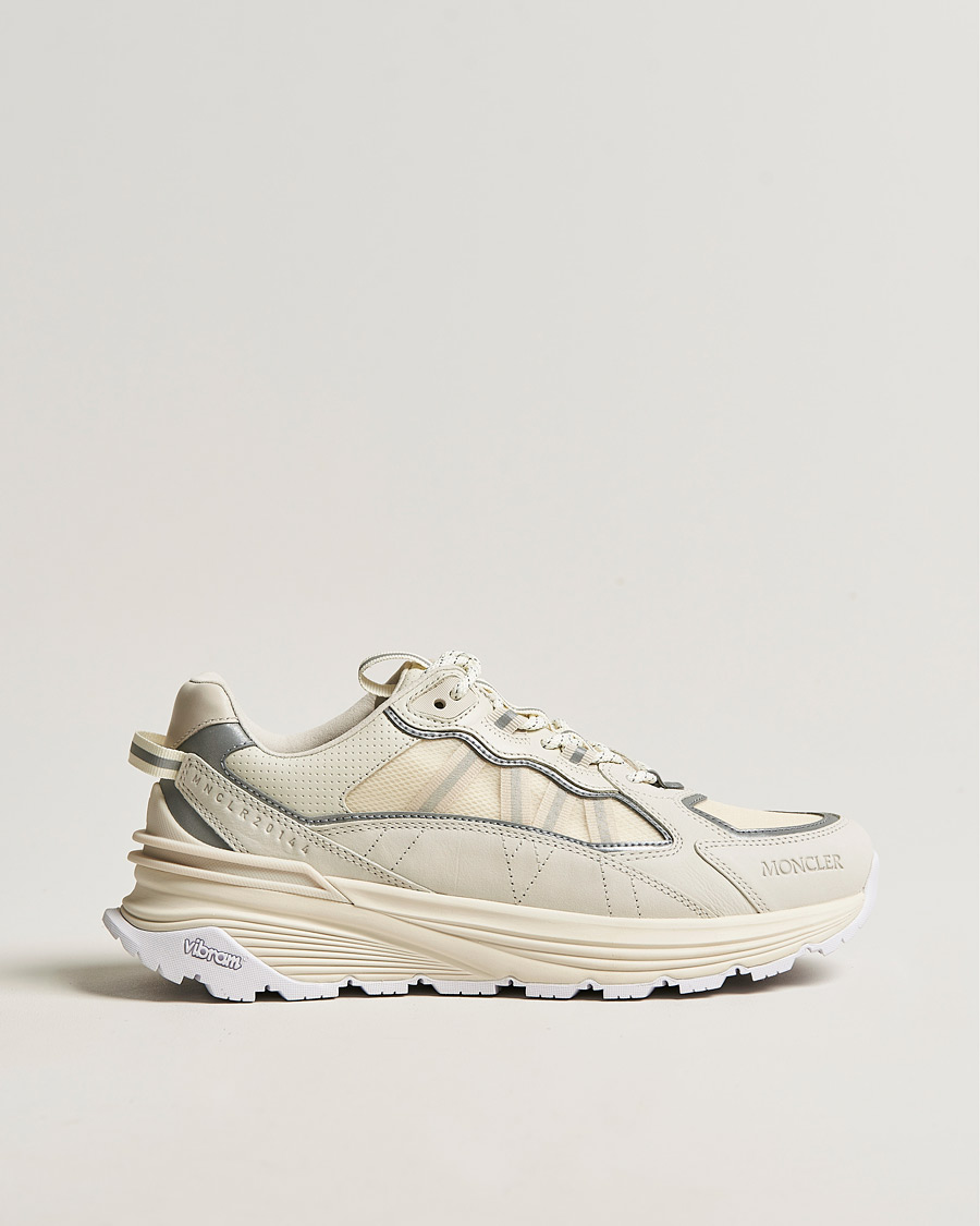 Herre | Moncler Lite Running Sneakers White | Moncler | Lite Running Sneakers White