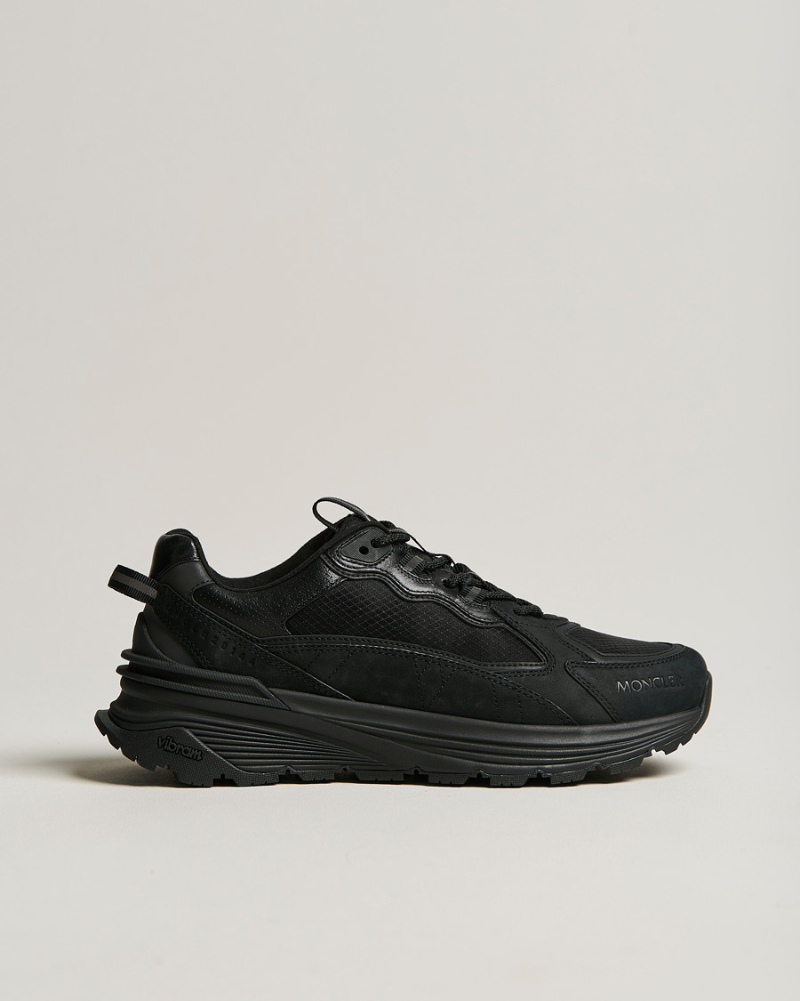 Herre | Moncler Lite Running Sneakers Black | Moncler | Lite Running Sneakers Black