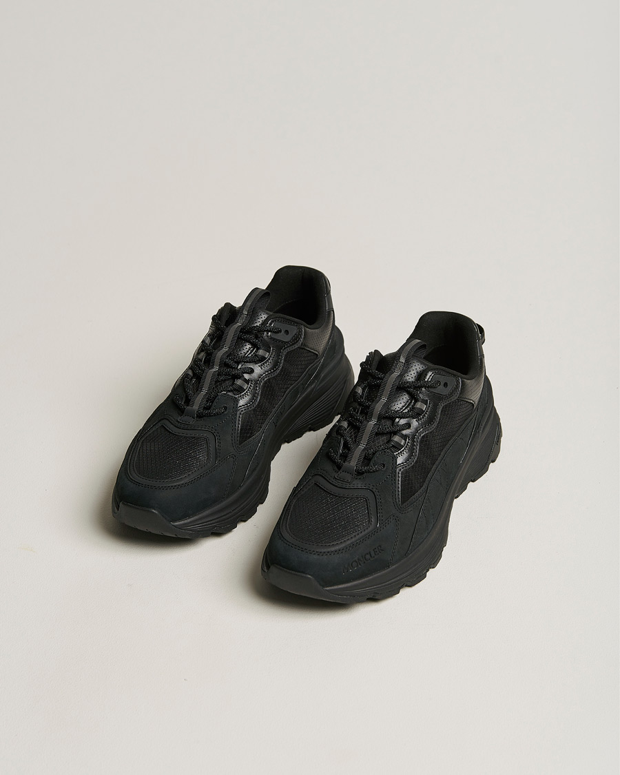 Herre | Moncler Lite Running Sneakers Black | Moncler | Lite Running Sneakers Black