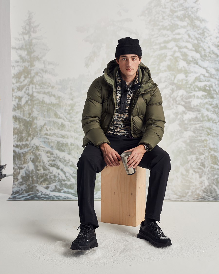 Herre | Moncler Lite Running Sneakers Black | Moncler | Lite Running Sneakers Black