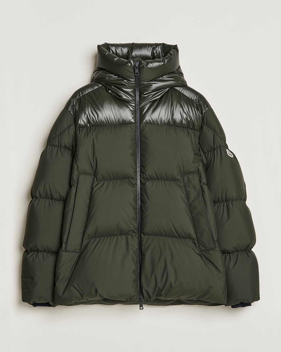Herre | Jakker | Moncler | Damavand Down Jacket Dark Green