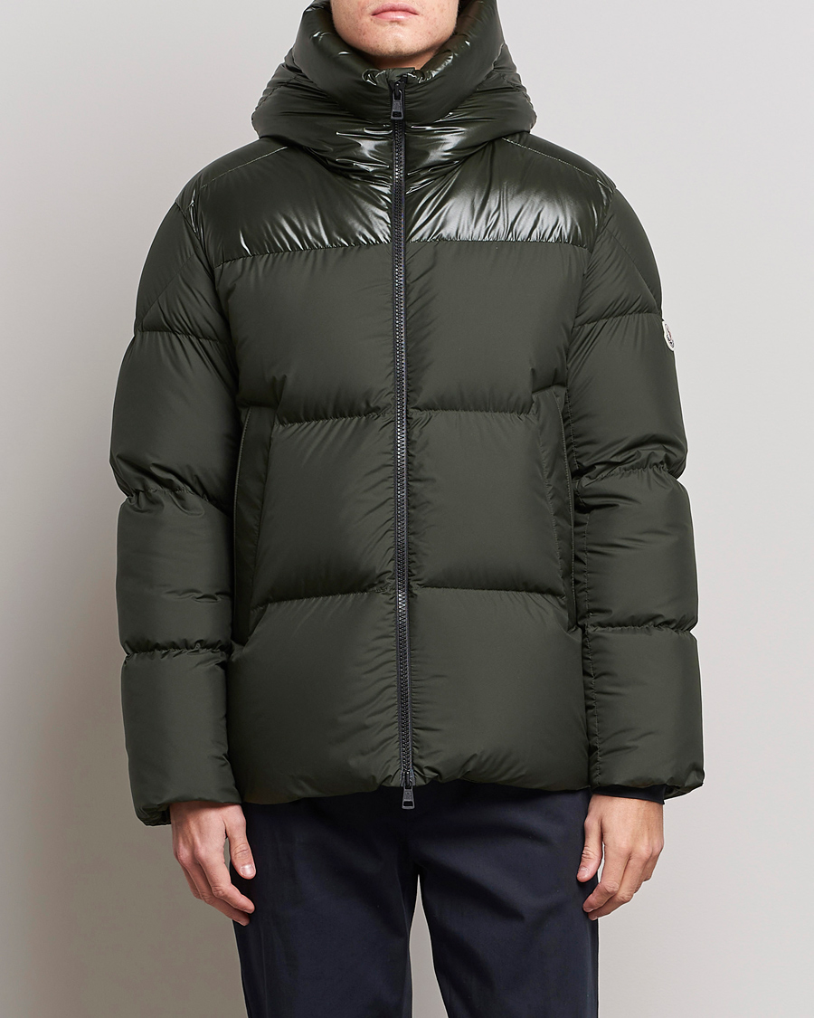 Herre | Jakker | Moncler | Damavand Down Jacket Dark Green