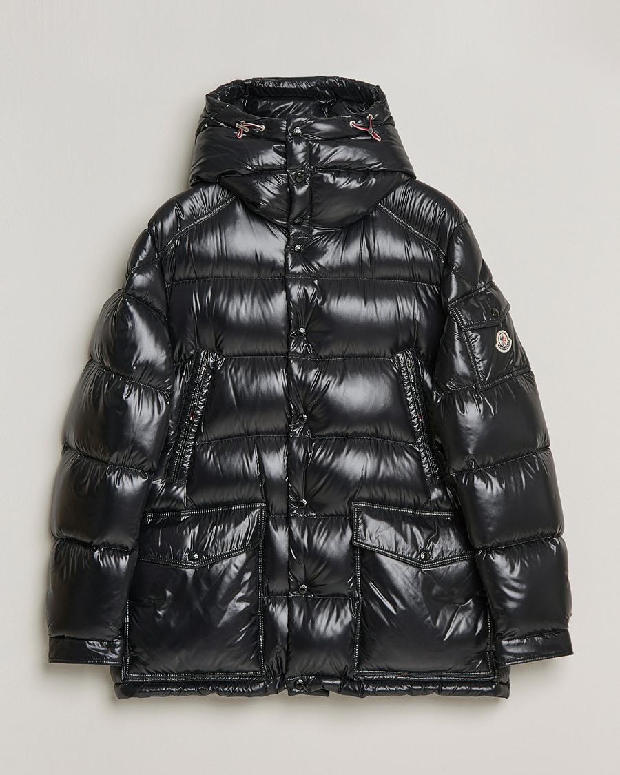 Herre | Jakker | Moncler | Chiablese Long Down Parka Black
