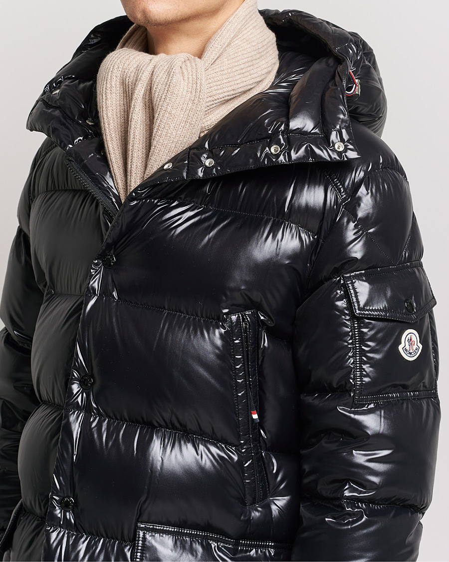 Herre | Moncler Cashmere Scarf Beige | Moncler | Cashmere Scarf Beige