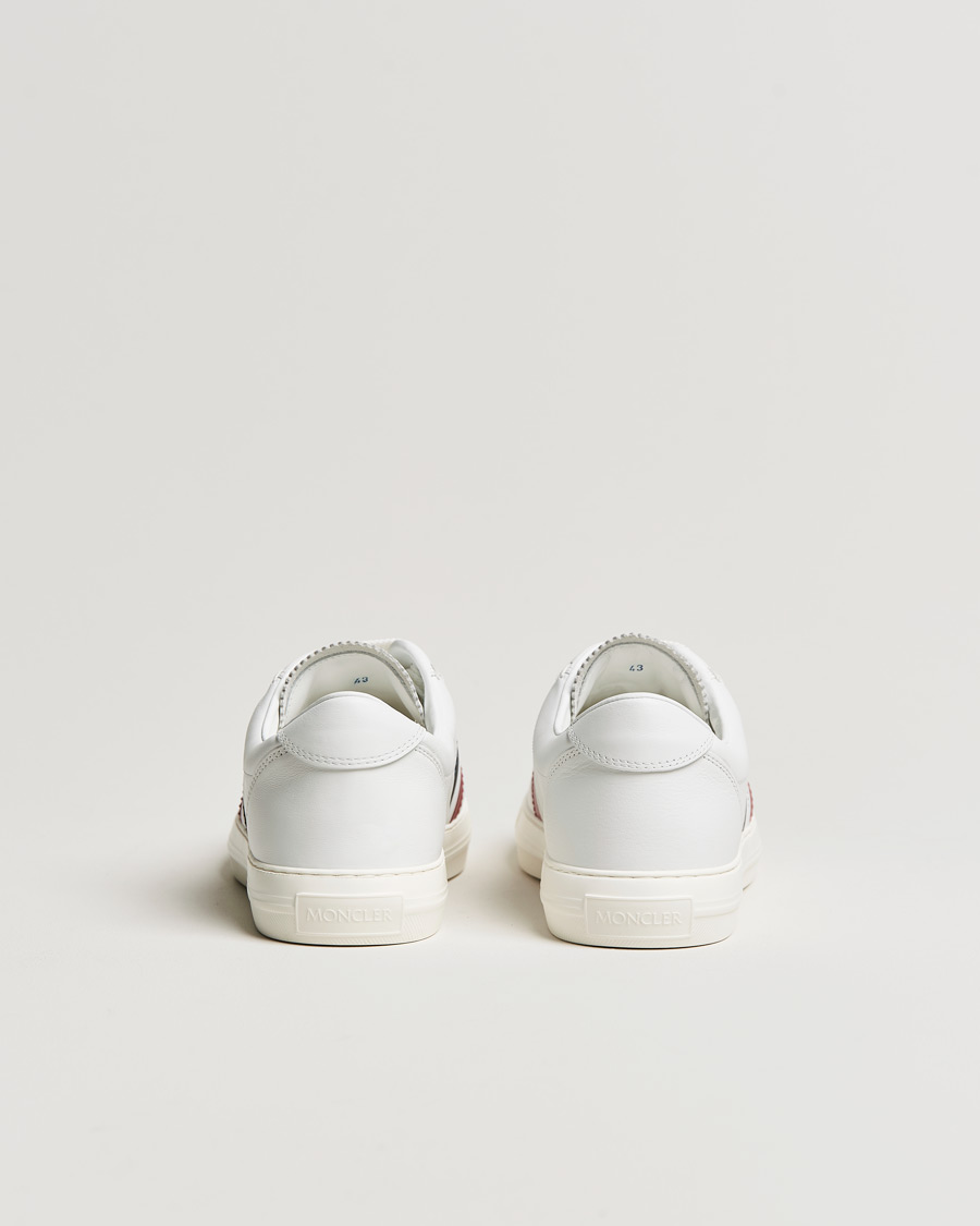 Herre | Moncler Monaco Low Top Sneakers White | Moncler | Monaco Low Top Sneakers White