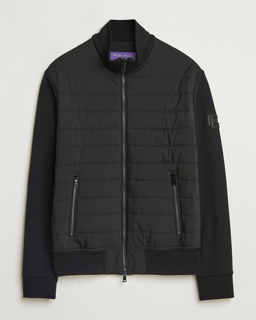 Herre | Jakker | Ralph Lauren Purple Label | Hybrid Jacket Black