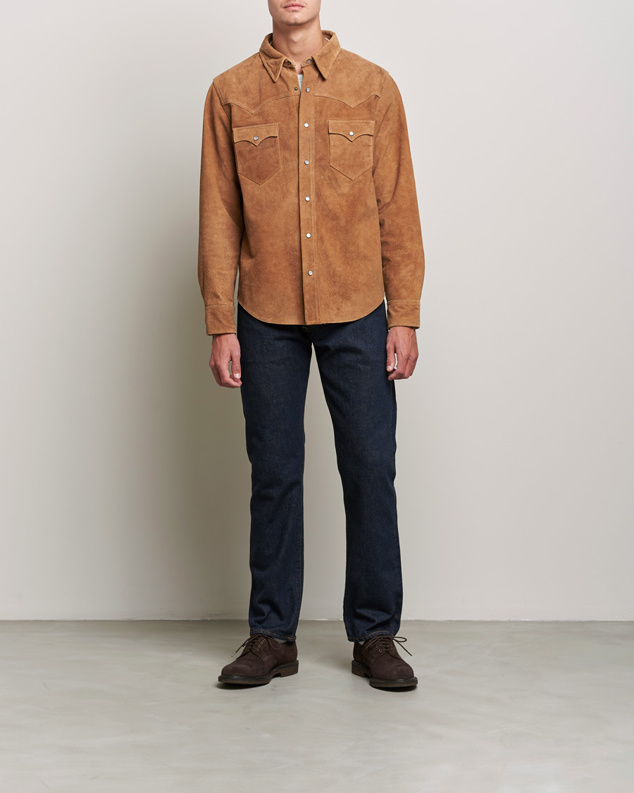Herre | Jeans | RRL | Slow Straight 5-Pocket Denim Once Washed