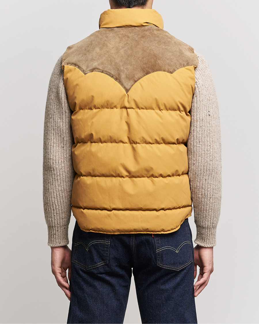 Herre | Jakker | RRL | Milburn Quilted Vest Mountain Yellow