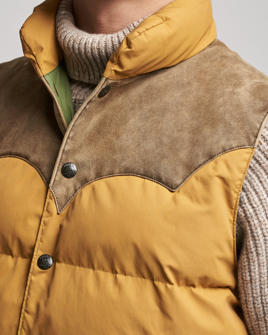 Herre | Jakker | RRL | Milburn Quilted Vest Mountain Yellow