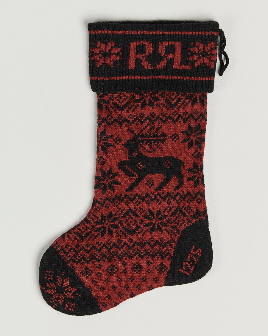 Herre | Til manden som har alt | RRL | Holiday Stocking Red/Black