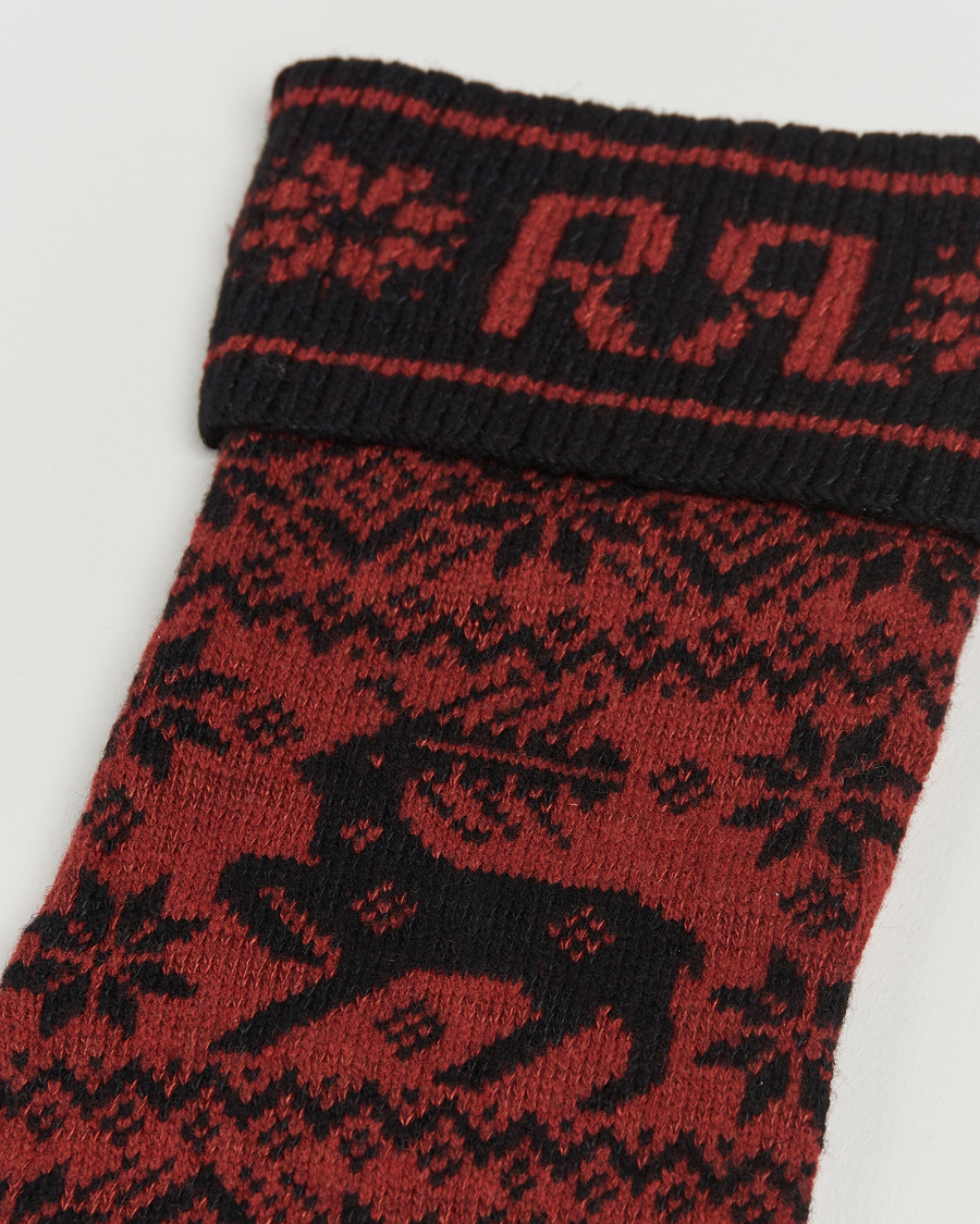 Herre | Til manden som har alt | RRL | Holiday Stocking Red/Black