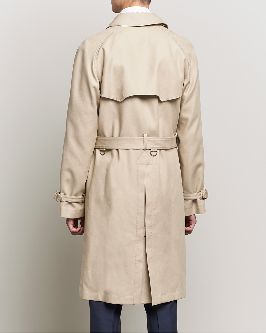 Herre | Jakker | Ralph Lauren Purple Label | Classic Trench Coat Khaki Stone