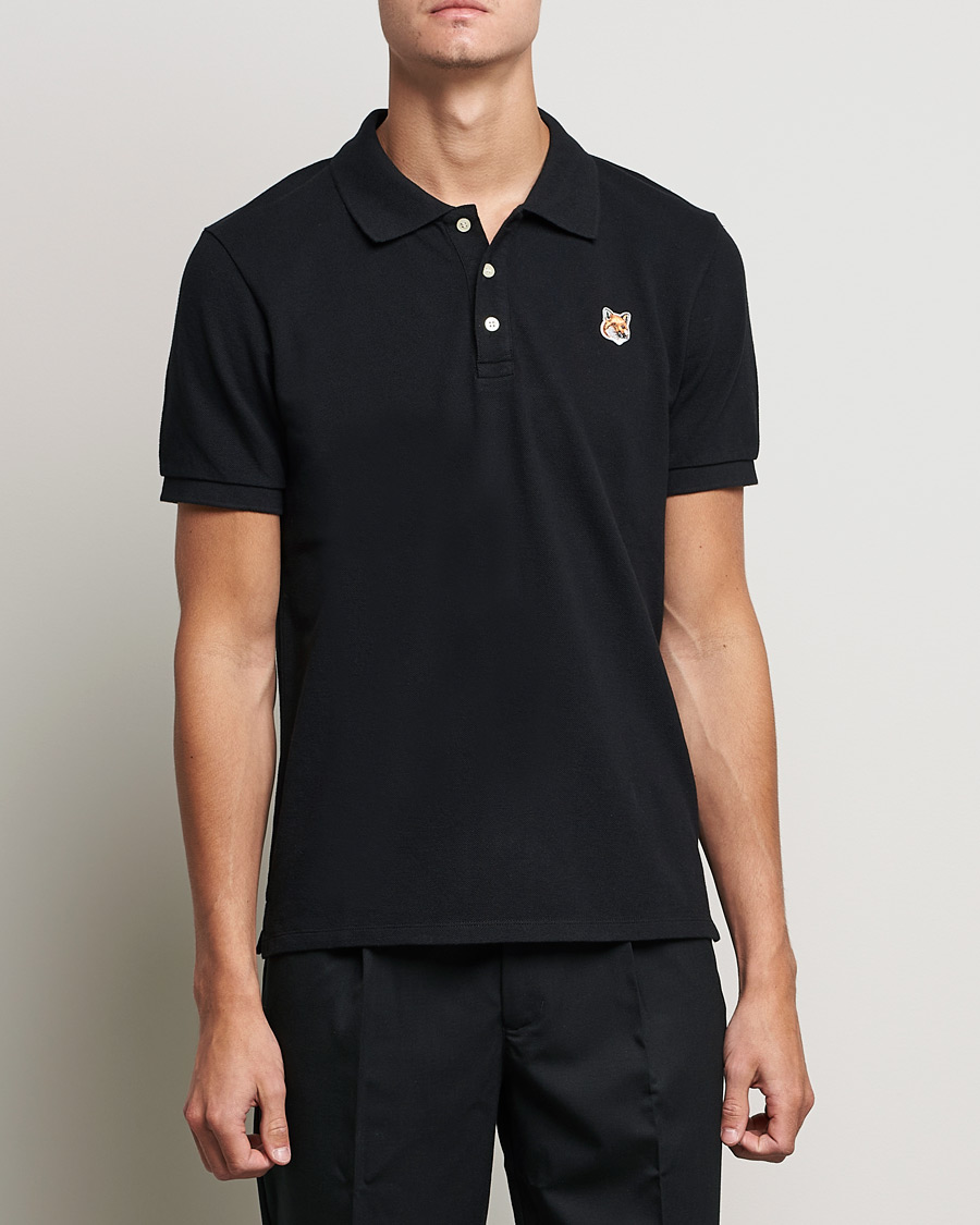 Herre | Polotrøjer | Maison Kitsuné | Fox Head Polo Black