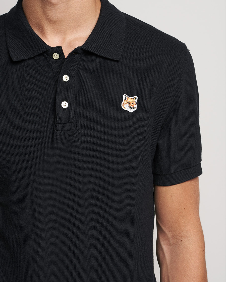 Herre | Polotrøjer | Maison Kitsuné | Fox Head Polo Black