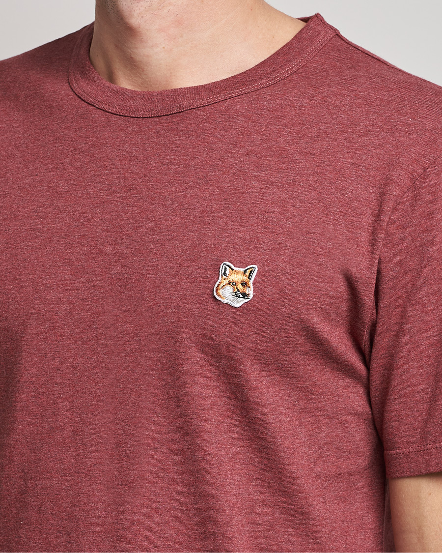 Herre | T-Shirts | Maison Kitsuné | Fox Head Tee Wine