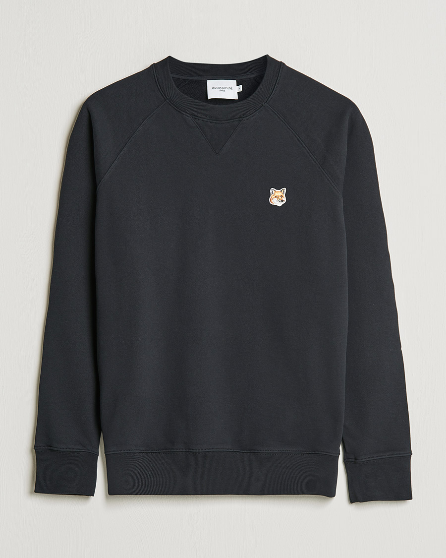 Herre | Trøjer | Maison Kitsuné | Fox Head Sweatshirt Black