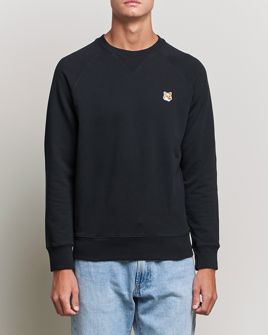 Herre | Trøjer | Maison Kitsuné | Fox Head Sweatshirt Black