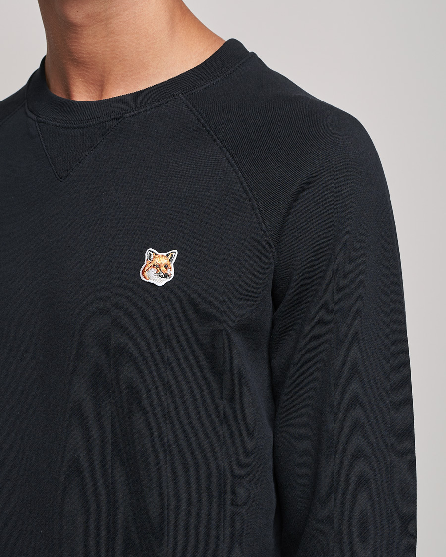 Herre | Trøjer | Maison Kitsuné | Fox Head Sweatshirt Black