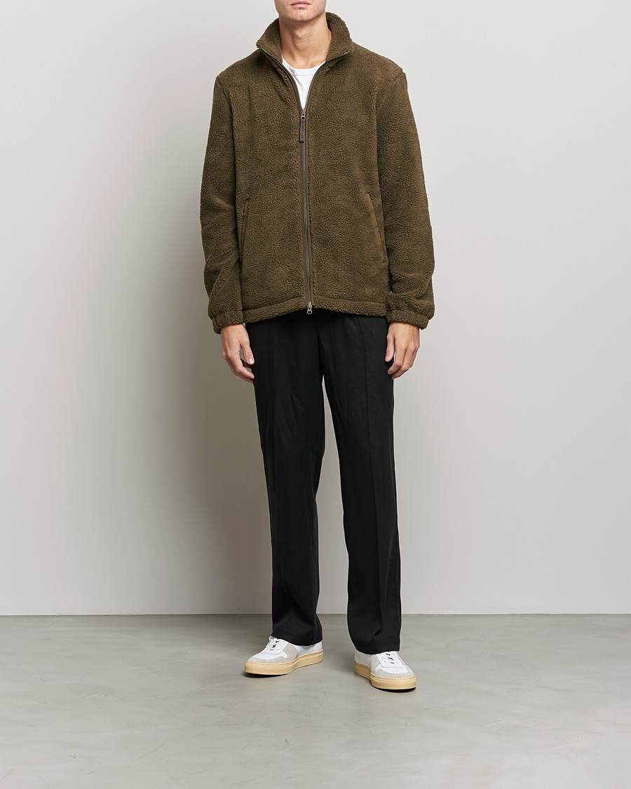 Herre | Trøjer | Samsøe Samsøe | Samsøe & Samsøe Rune Fleece Dark Olive