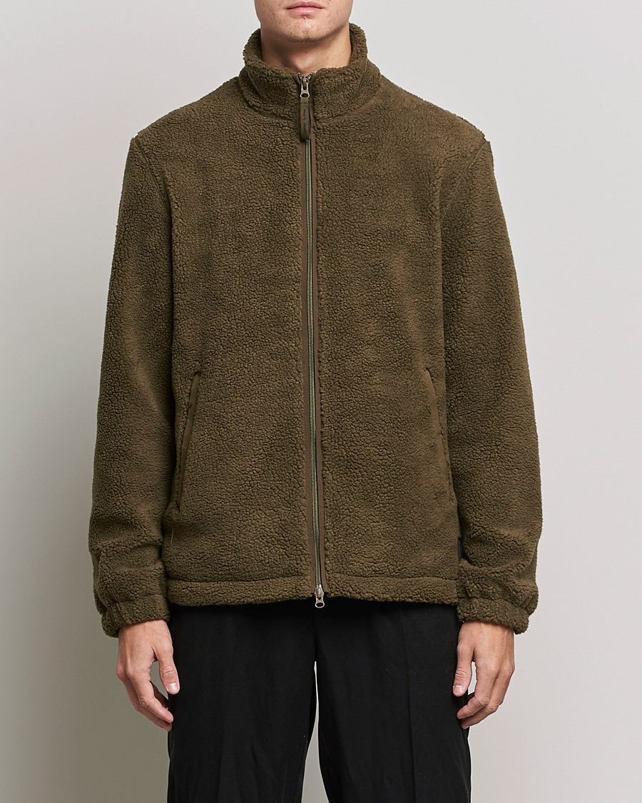 Herre | Trøjer | Samsøe Samsøe | Samsøe & Samsøe Rune Fleece Dark Olive