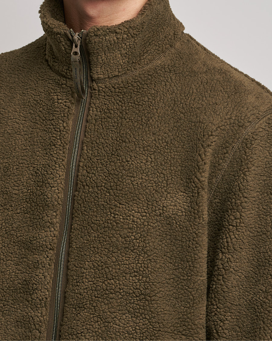 Herre | Trøjer | Samsøe Samsøe | Samsøe & Samsøe Rune Fleece Dark Olive