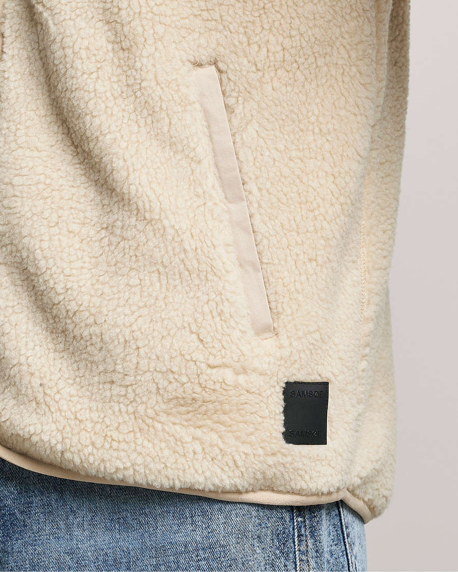 Herre | Trøjer | Samsøe Samsøe | Samsøe & Samsøe Rune Fleece Vest Brown Rice