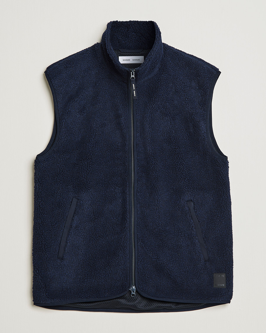 Herre | Trøjer | Samsøe Samsøe | Samsøe & Samsøe Rune Fleece Vest Salute