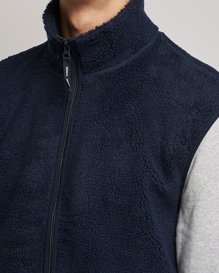 Herre | Trøjer | Samsøe Samsøe | Samsøe & Samsøe Rune Fleece Vest Salute