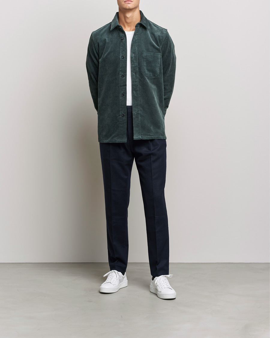 Herre | Skjorter | Samsøe Samsøe | Samsøe & Samsøe Waltones Corduroy Overshirt Urban Chic