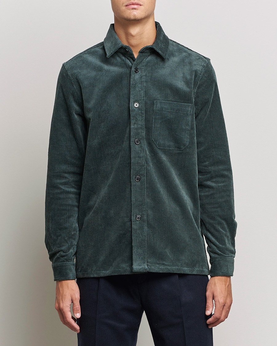 Herre | Skjorter | Samsøe Samsøe | Samsøe & Samsøe Waltones Corduroy Overshirt Urban Chic