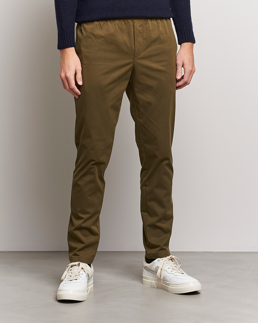 Herre | Bukser | Samsøe Samsøe | Samsøe & Samsøe Smithy Trousers Dark Olive