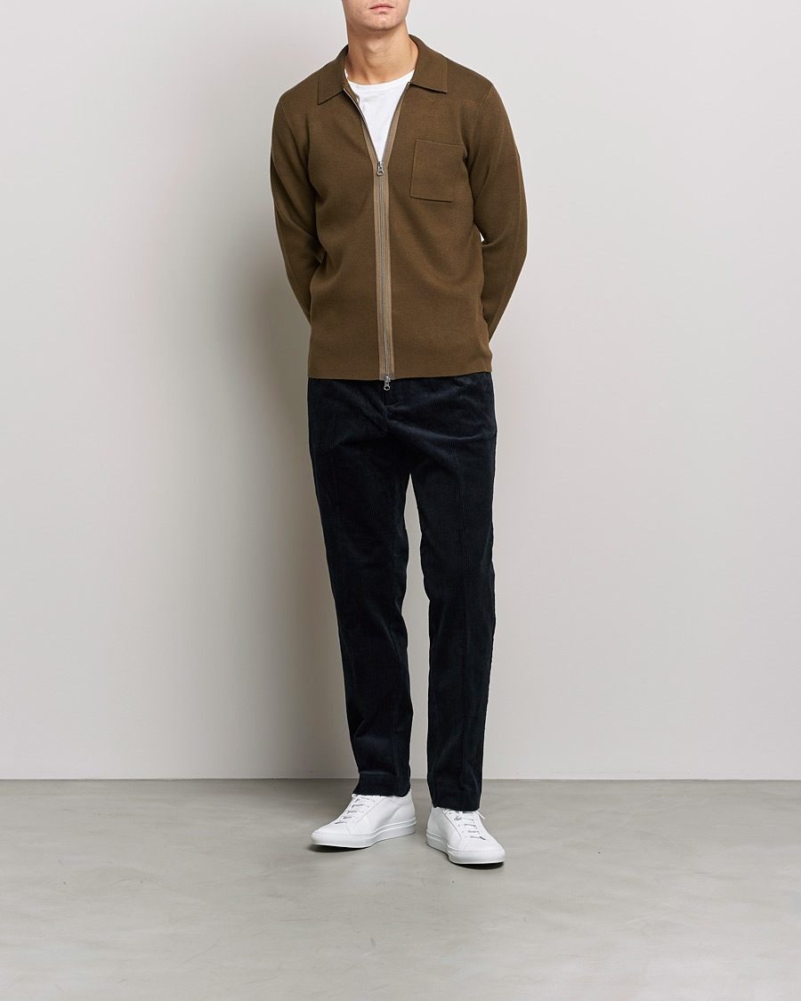 Herre | Bukser | Samsøe Samsøe | Fleix Corduroy Trousers Salute Navy