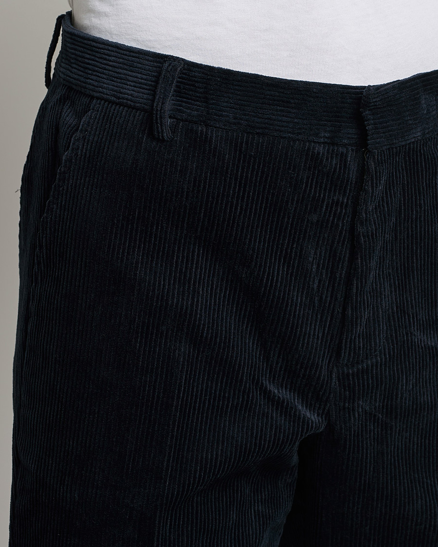 Herre | Bukser | Samsøe Samsøe | Fleix Corduroy Trousers Salute Navy