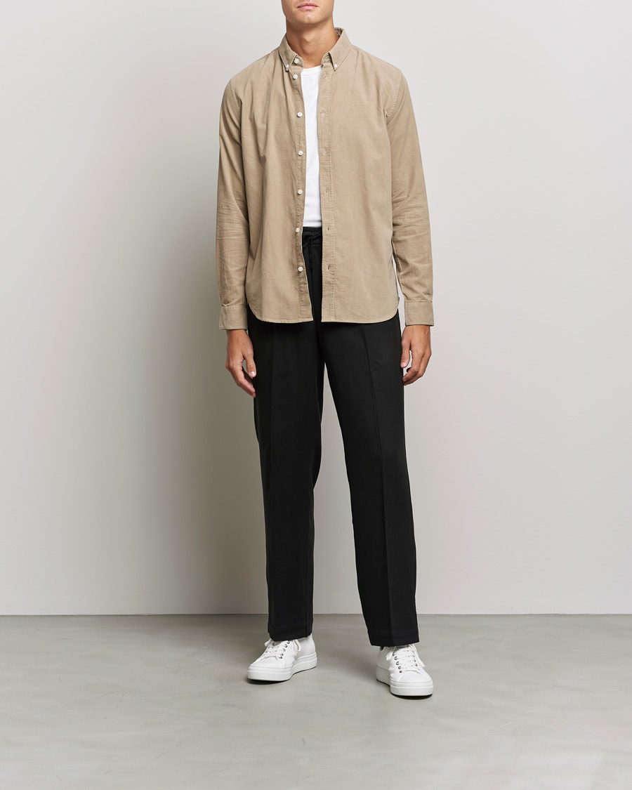 Herre | Skjorter | Samsøe Samsøe | Samsøe & Samsøe Liam Organic Cotton Shirt Winter Twig