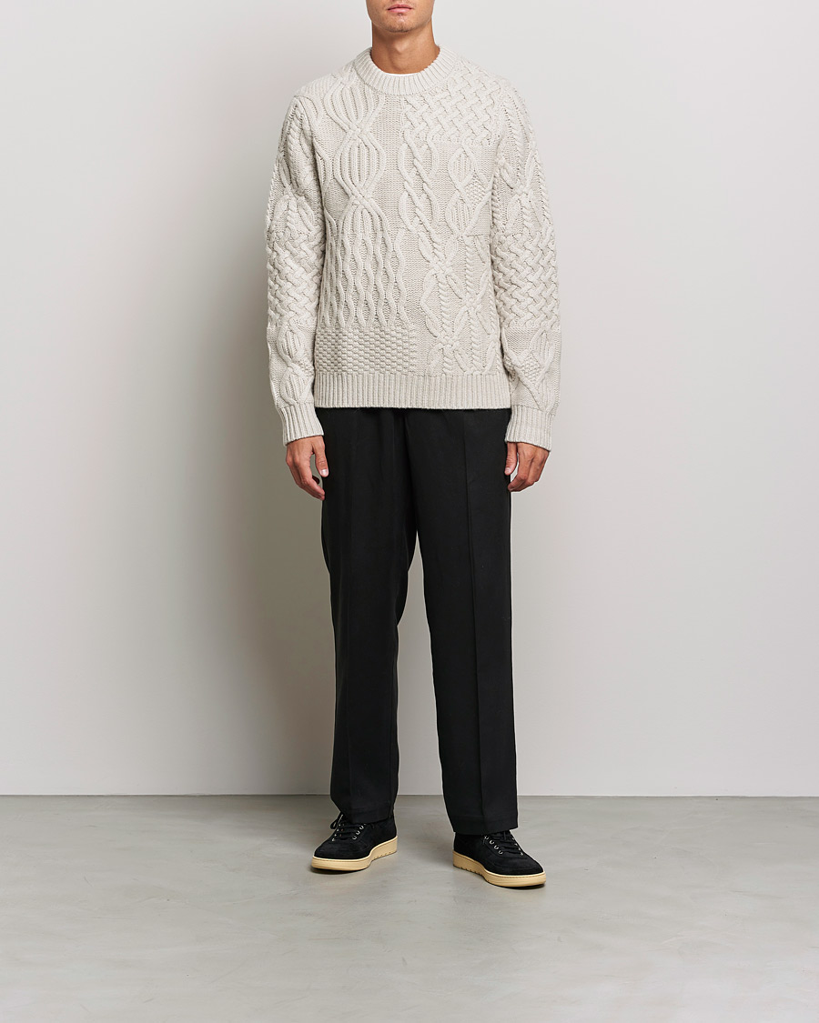 Herre | Trøjer | Samsøe Samsøe | Samsøe & Samsøe Harolds Crew Neck Oatmeal