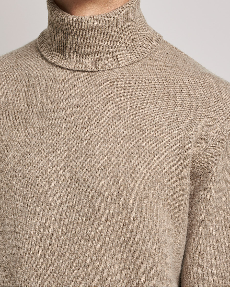 Herre | Trøjer | Samsøe Samsøe | Samsøe & Samsøe Viktor Wool Knitted Roll Neck Winter Twig