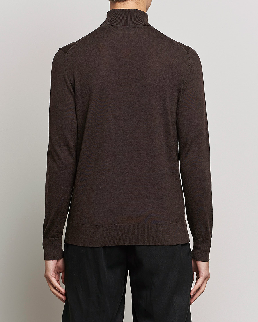 Herre | Trøjer | Samsøe Samsøe | Samsøe & Samsøe Flemming Superfine Merino Wool Roll Neck Mole