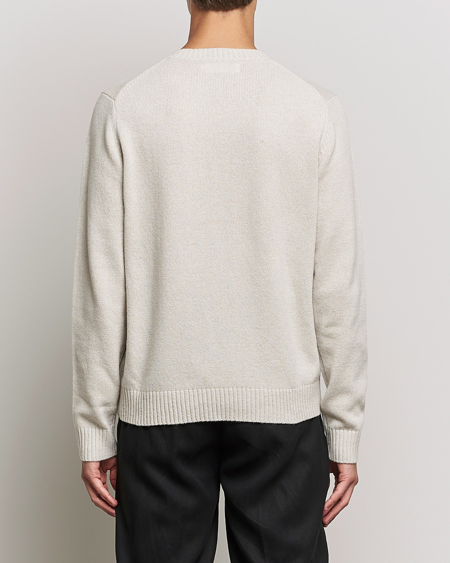 Herre | Trøjer | Samsøe Samsøe | Samsøe & Samsøe Syllie Wool Crew Neck Oatmeal