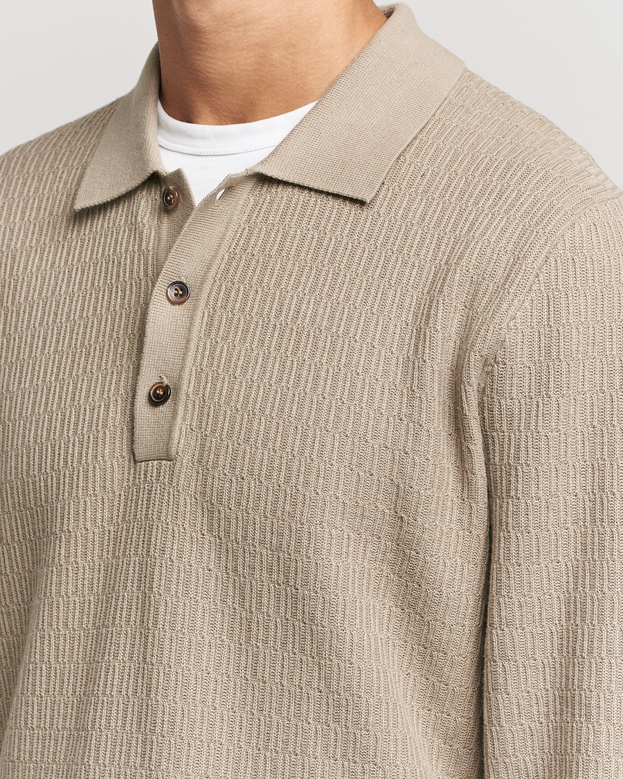 Herre | Trøjer | Samsøe Samsøe | Samsøe & Samsøe Joey Knitted Polo Winter Twig