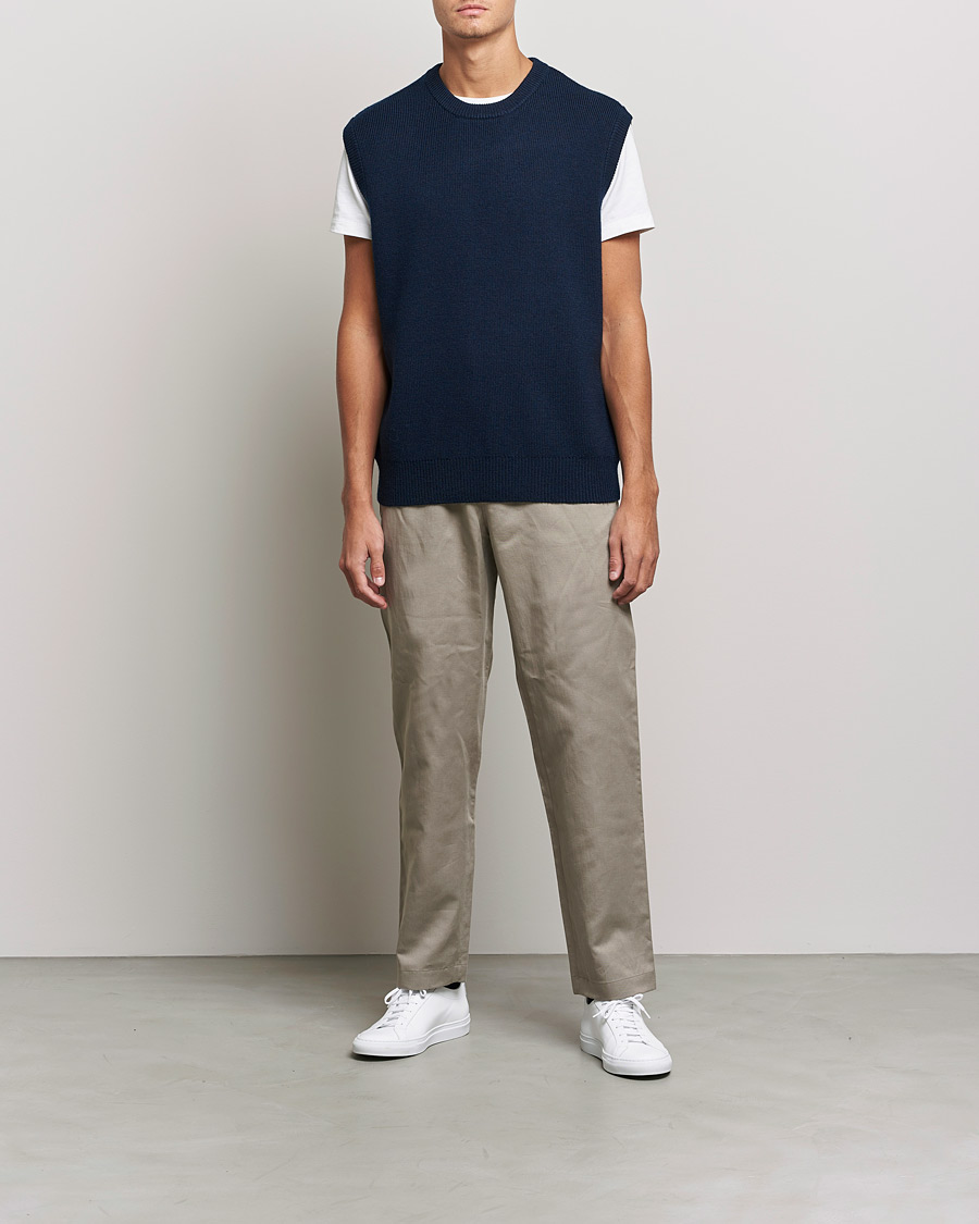 Herre | Trøjer | Samsøe Samsøe | Samsøe & Samsøe Jack Wool Knitted Vest Salute