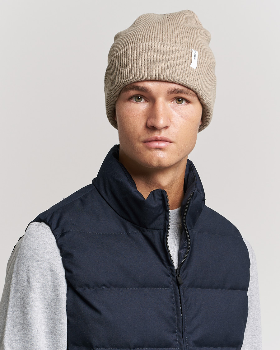 Herre | Samsøe & Samsøe Lambswool Beanie Winter Twig | Samsøe Samsøe | Samsøe & Samsøe Lambswool Beanie Winter Twig