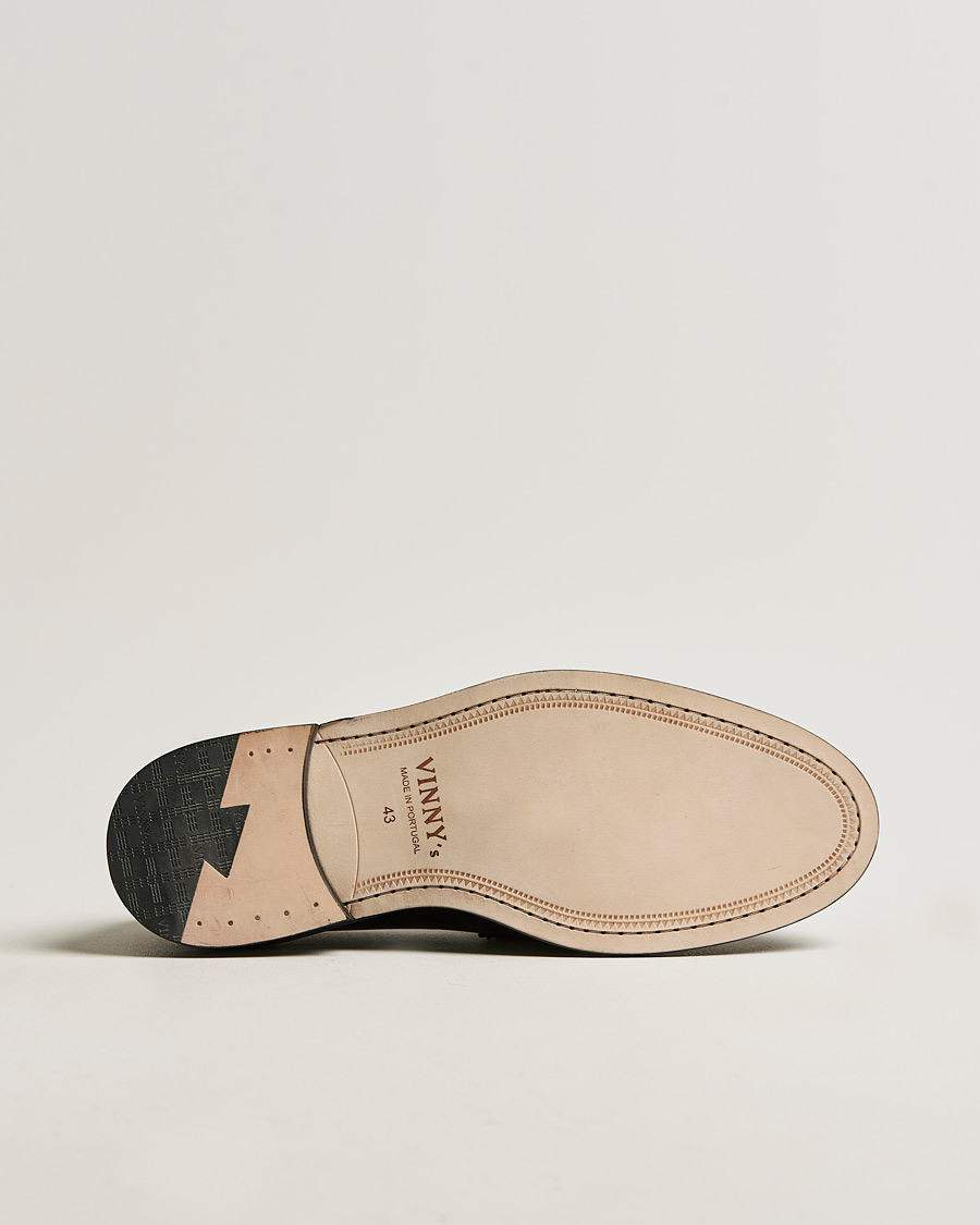 Herre | VINNY's Townee Penny Loafer Black Grain | VINNY's | Townee Penny Loafer Black Grain