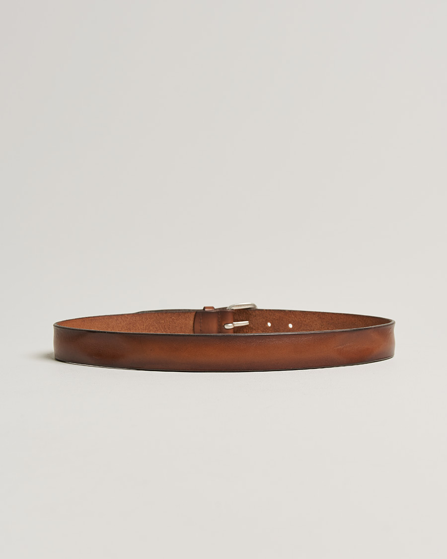 Herre |  | Orciani | Vachetta Belt 3,5 cm Cognac