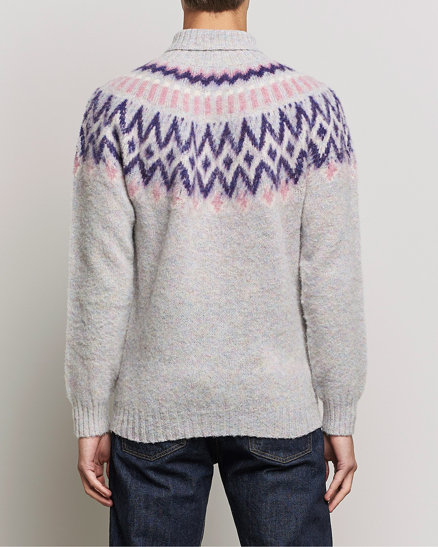 Herre | Trøjer | Howlin' | Brushed Wool Fair Isle Roll Neck Galaxy