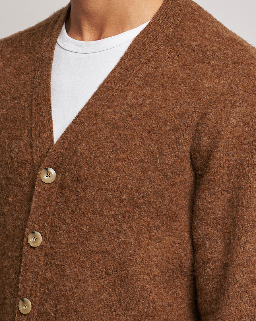Herre | Trøjer | Howlin' | Brushed Wool Cardigan Nuts