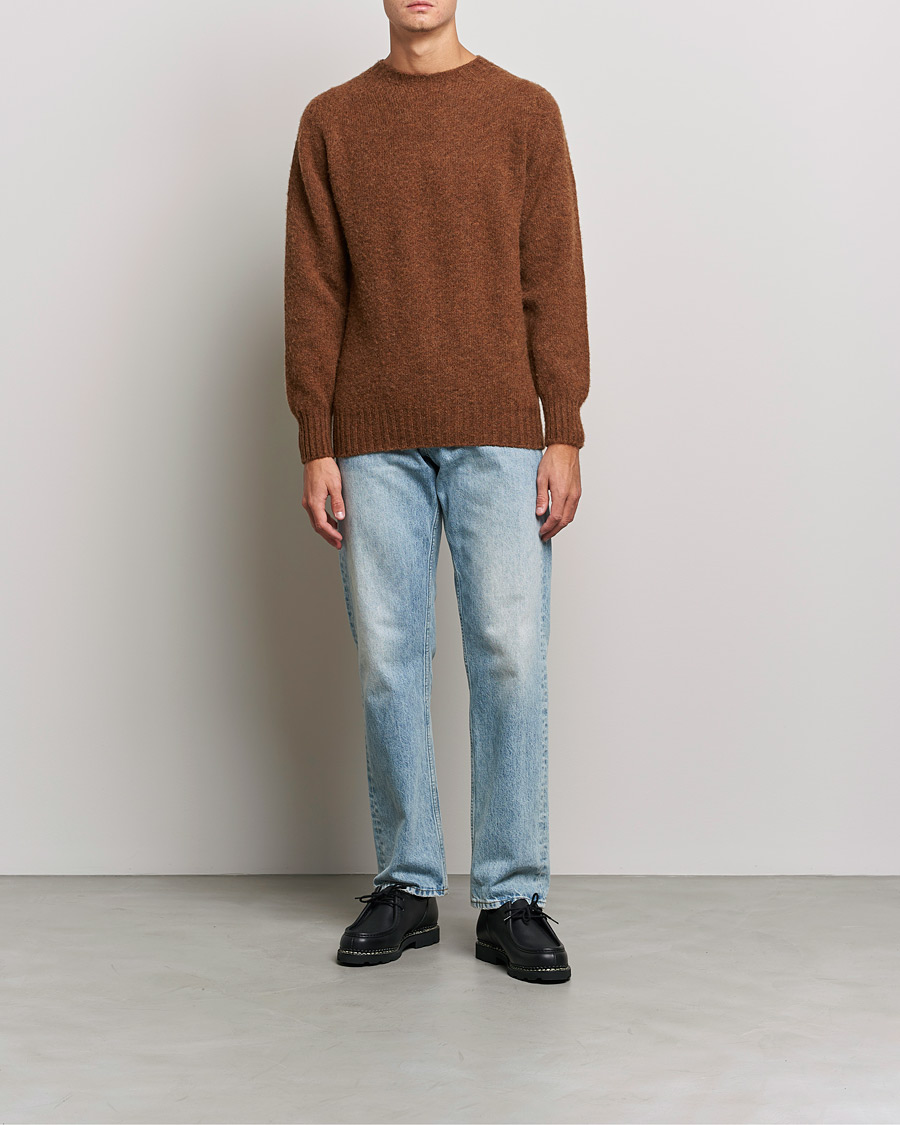 Herre | Trøjer | Howlin' | Brushed Wool Sweater Nuts